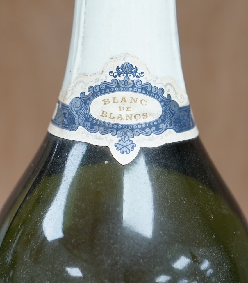 A 1966 Billecart-Salmon bottle of champagne. Condition - good.